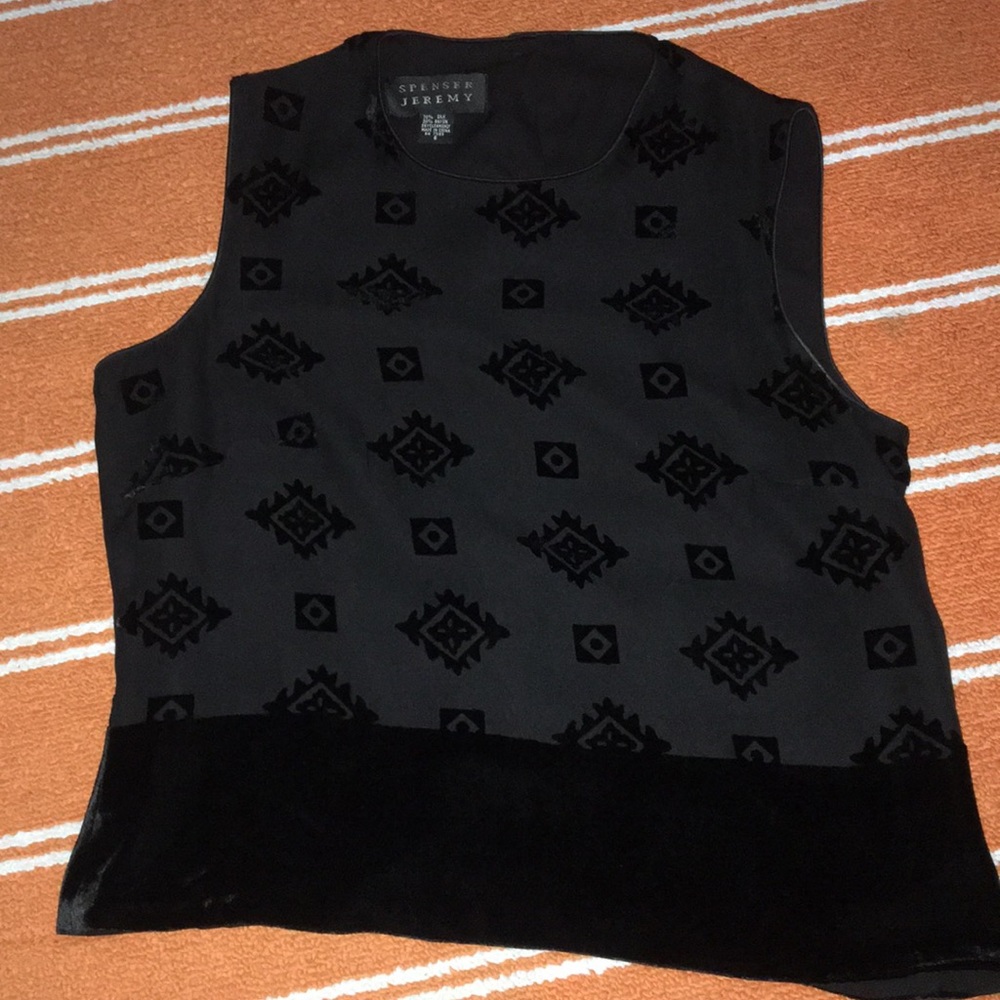 Velvet top